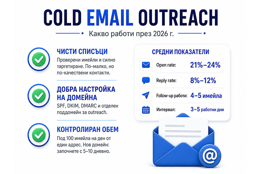 Cold email outreach през 2026 г 10 Cold email outreach през 2026 г