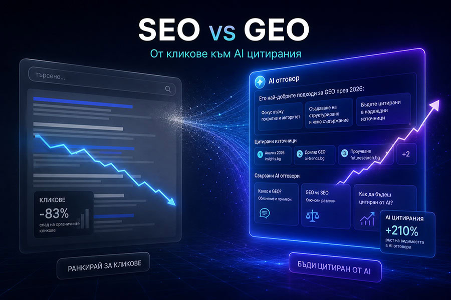 6 Сривът на клика какво показват числата за SEO срещу GEO