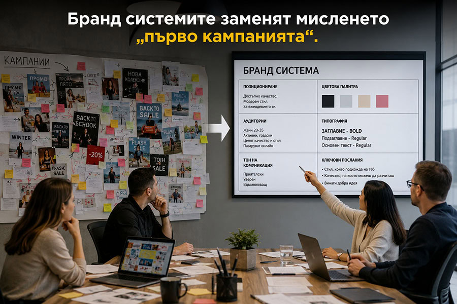 Бранд системите заменят мисленето „първо кампанията“ 6 Бранд системите заменят мисленето „първо кампанията“