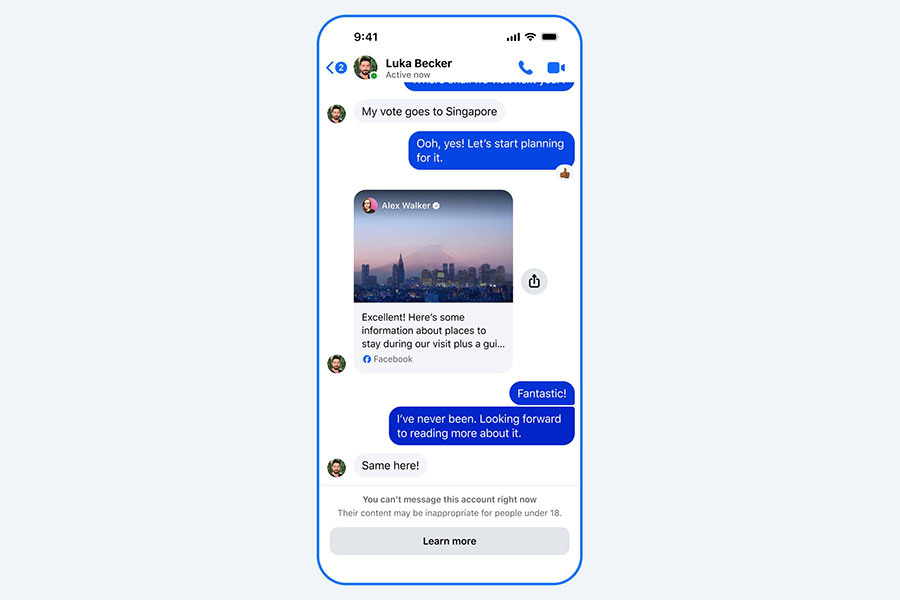 6 Meta разширява настройките 13+ за тийнейджъри в Instagram, Facebook и Messenger 5
