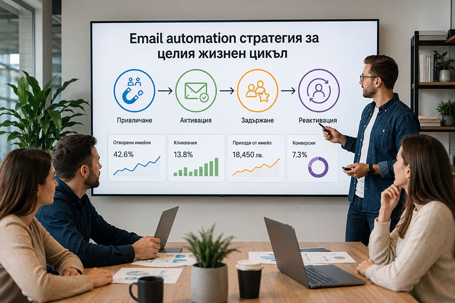 Отвъд welcome email: как се изгражда email automation стратегия, която реално продава