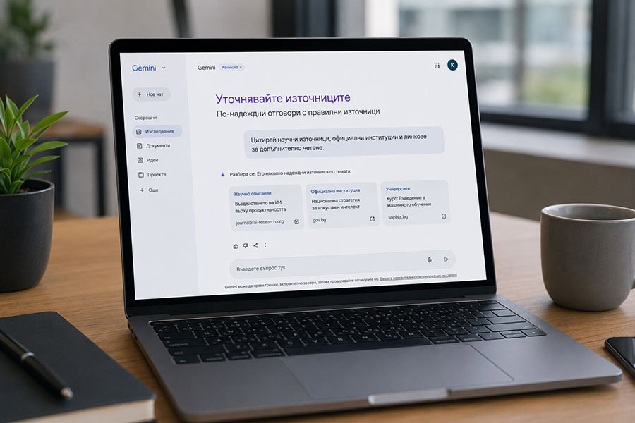Уточнявайте какви източници искате Gemini да цитира 16 Уточнявайте какви източници искате Gemini да цитира