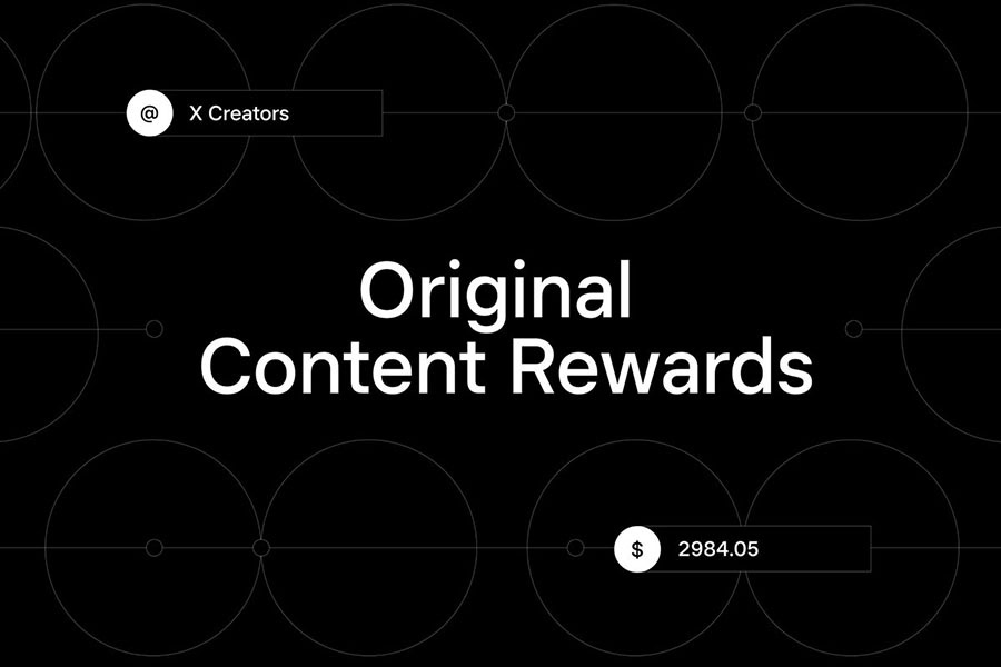 Original Content Rewards в X 4 Original Content Rewards в X