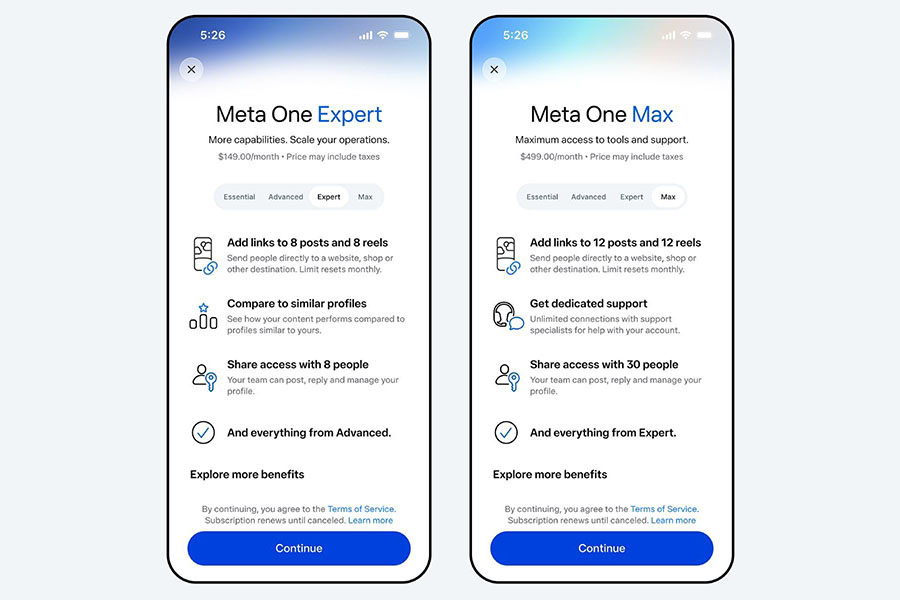 Meta One Expert и Max абонаменти 6 Meta One Expert и Max абонаменти